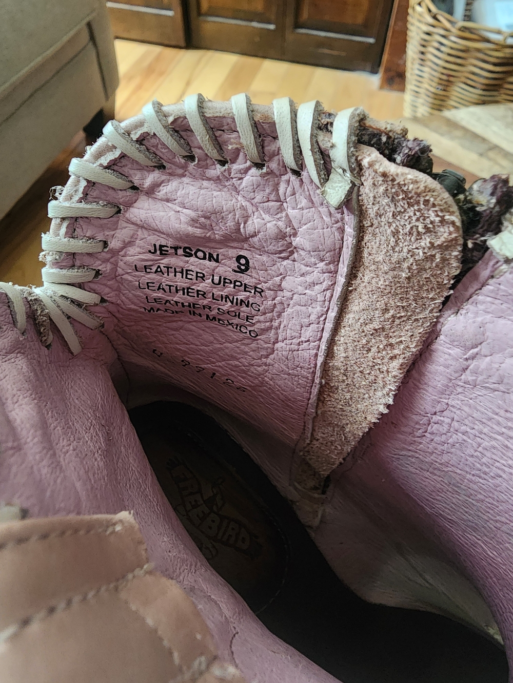 Freebird Jetson Blush Western Ankle Booties - Picture 6 of 8